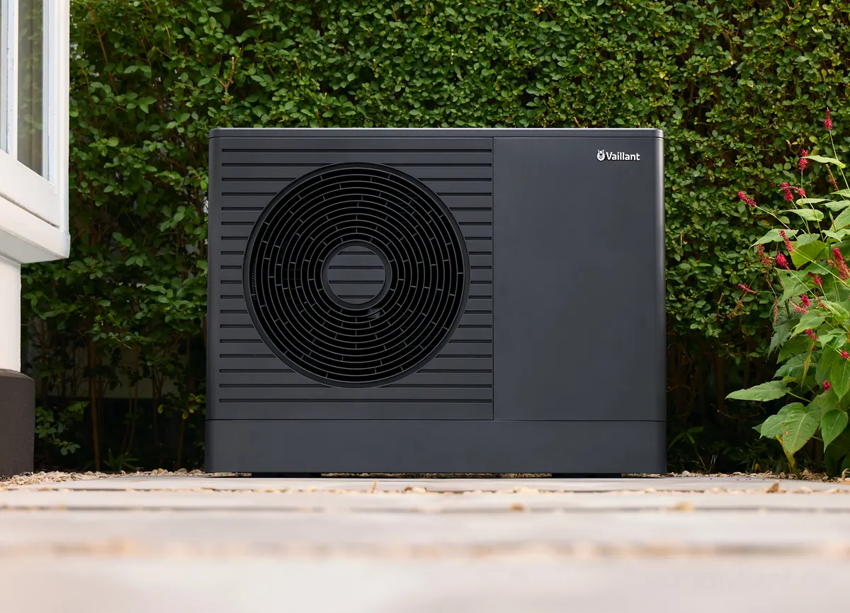 Vaillant W&auml;rmepumpe Au&szlig;enaufstellung